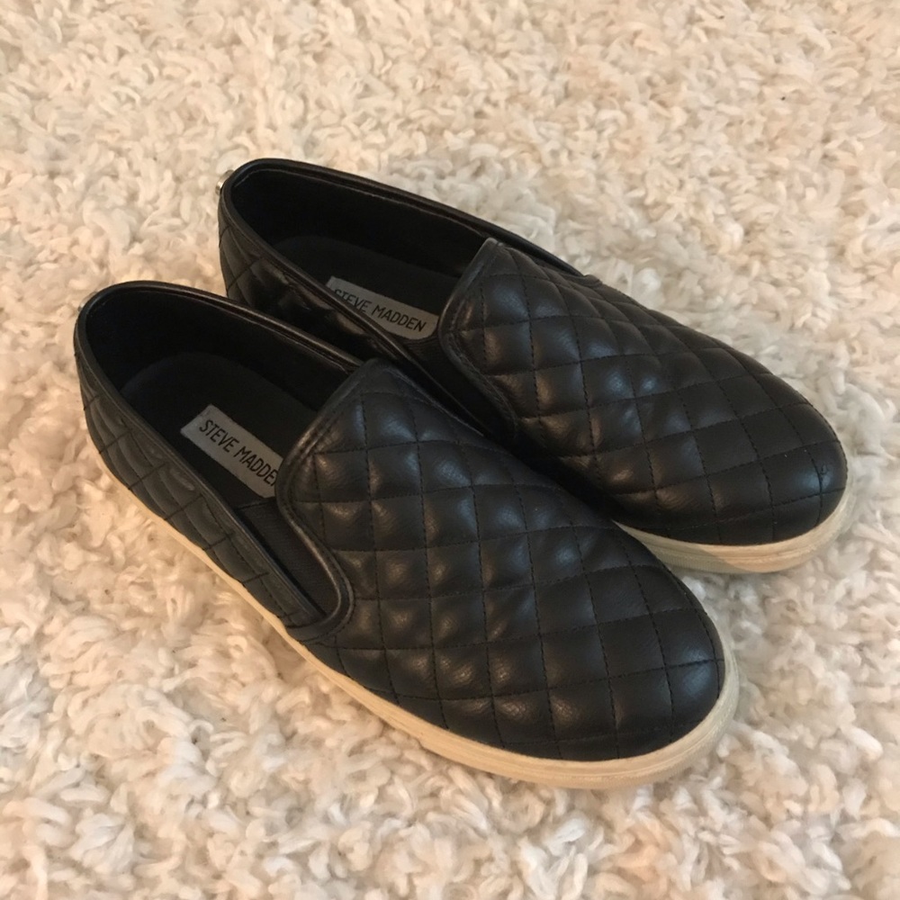 Steve Madden quilted sneakers
